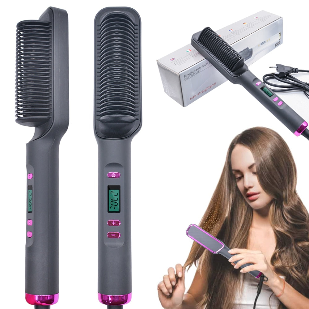 hair anti frizz brush Digital Delights 101