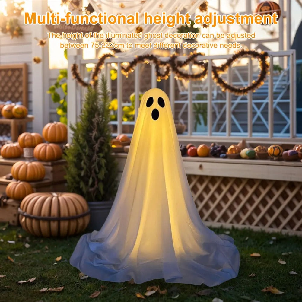Lighted Spooky Ghost Decor Ghost Decorations