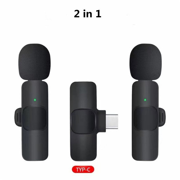 Professional Wireless Lavalier Microphone