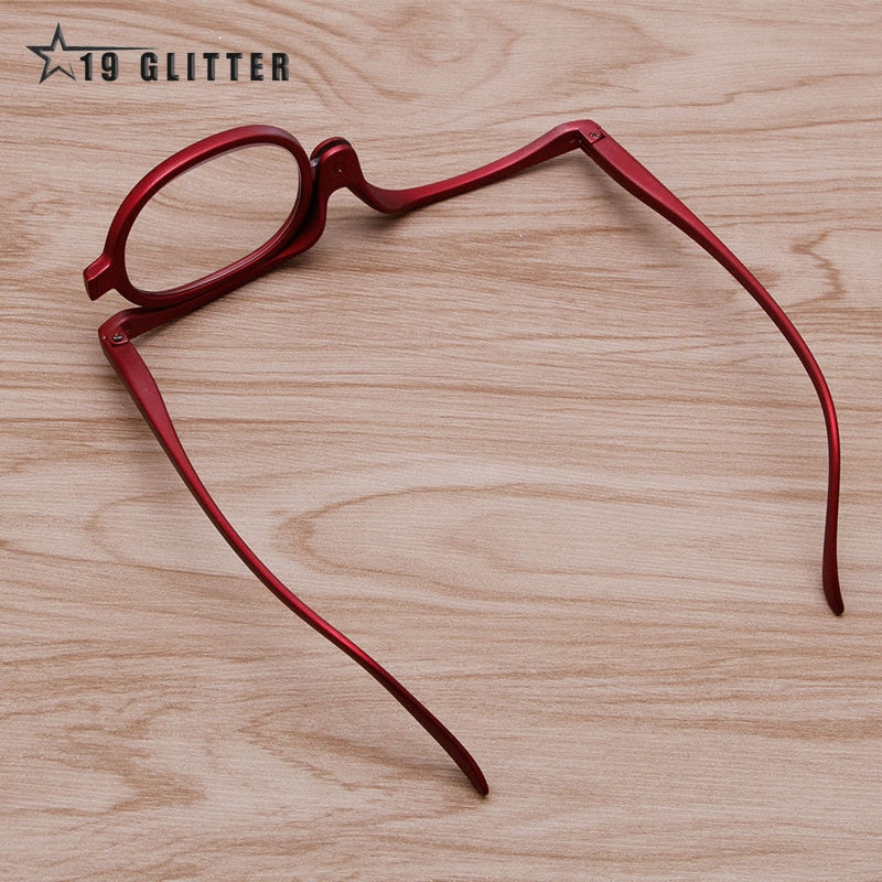 Rotatable Makeup Reading Glasses