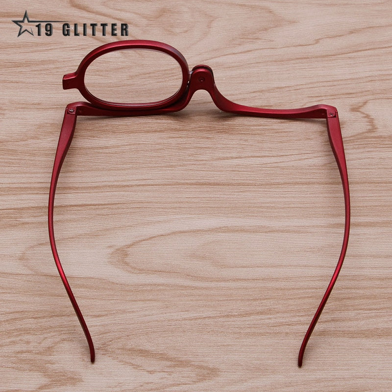 Rotatable Makeup Reading Glasses