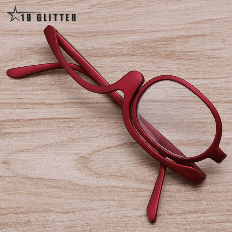 Rotatable Makeup Reading Glasses