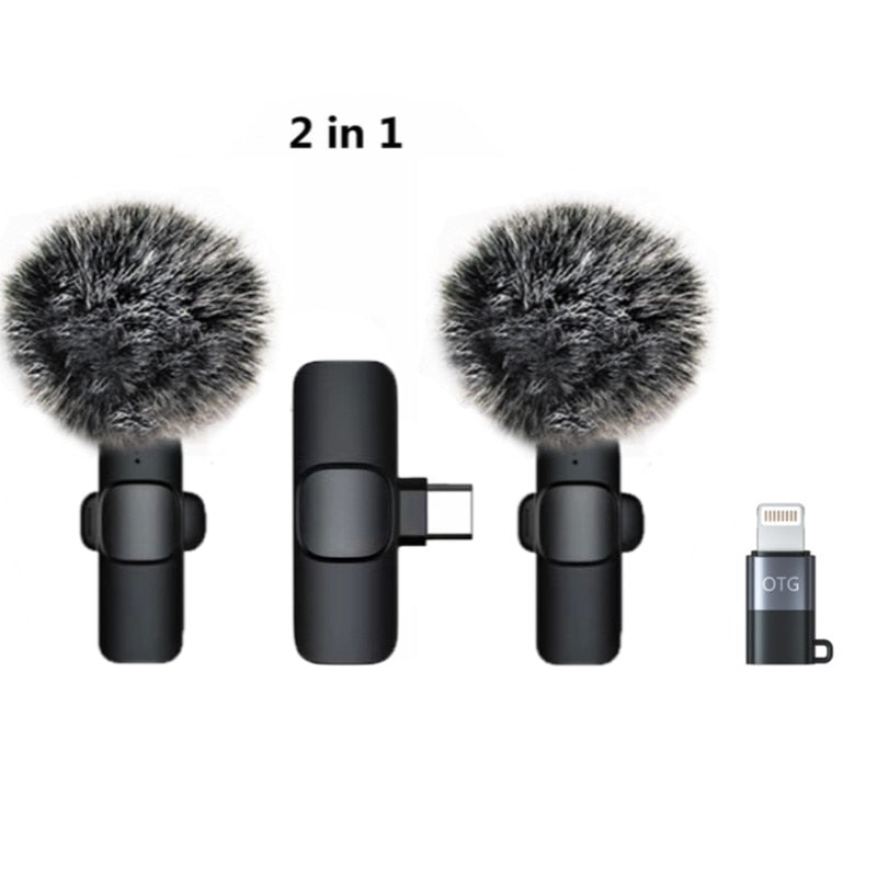 Professional Wireless Lavalier Microphone