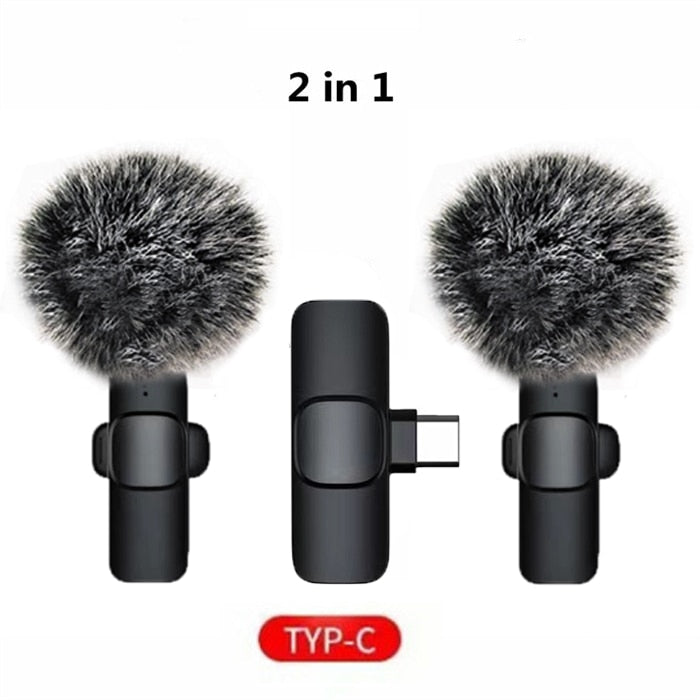 Professional Wireless Lavalier Microphone