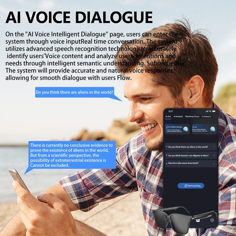 Ai Powered Translation Sunglasses