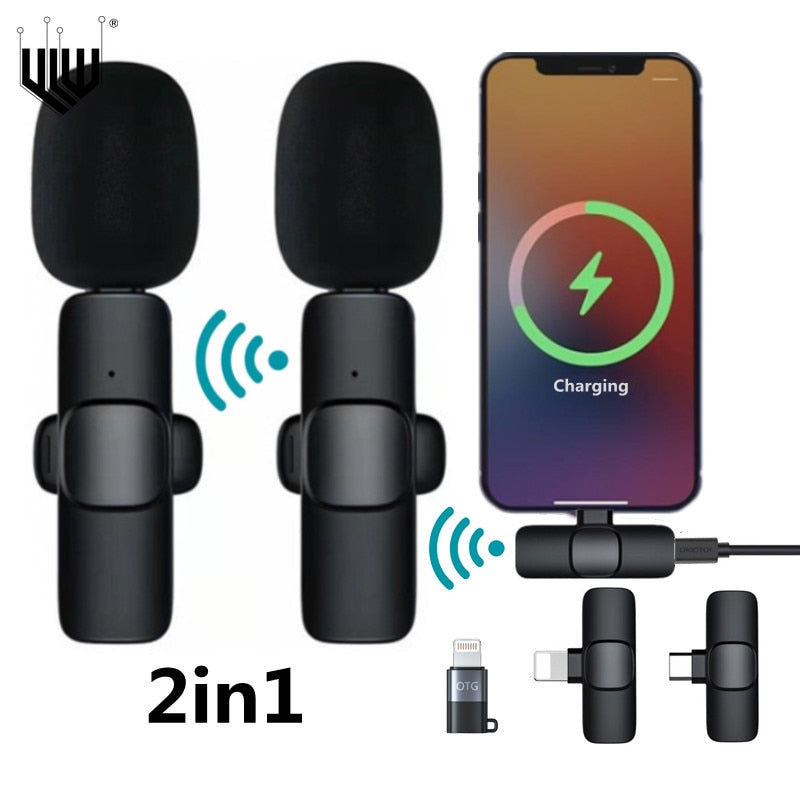 Professional Wireless Lavalier Microphone