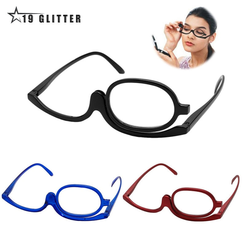 Rotatable Makeup Reading Glasses