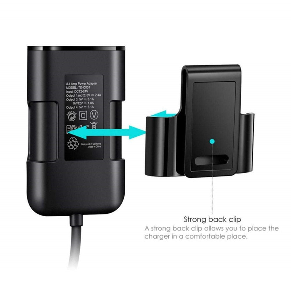 Four Ports Car Fast Charger