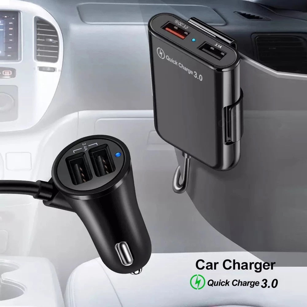 Four Ports Car Fast Charger