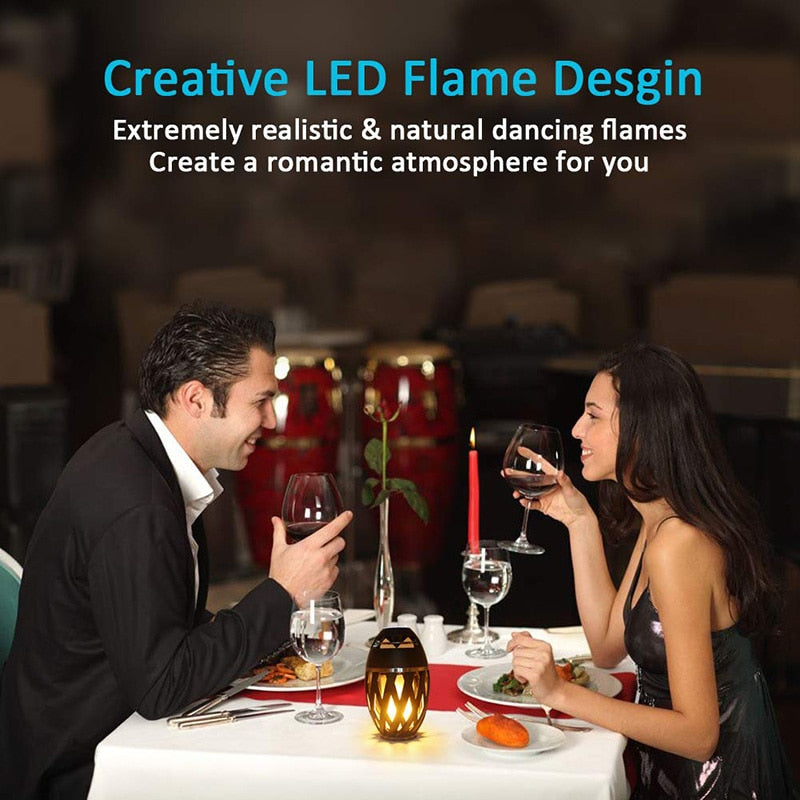 LED Flame Atmosphere speaker Lamp