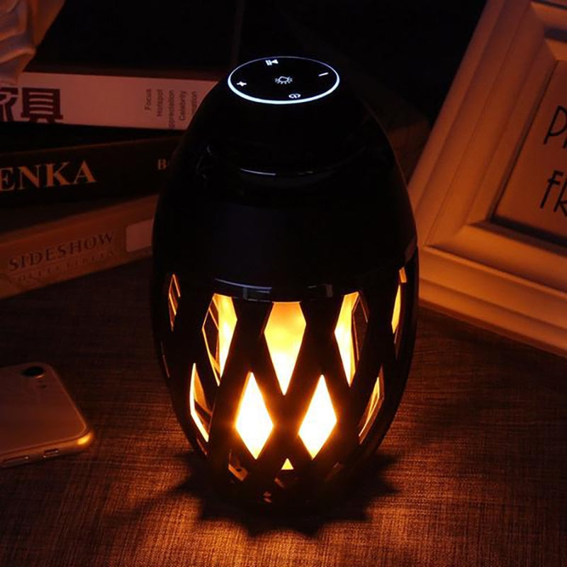 LED Flame Atmosphere speaker Lamp