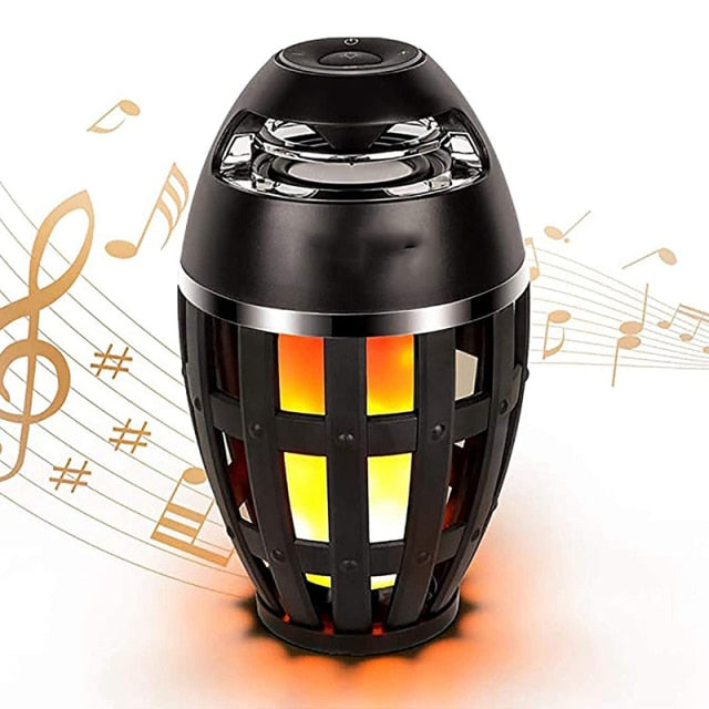 LED Flame Atmosphere speaker Lamp